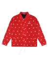 paisley logo coach jacket red - ARCANE FUNK - BALAAN 2