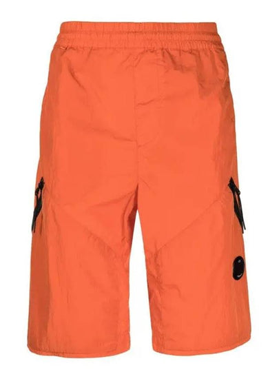 Chrome R Multi-Pocket Bermuda Shorts Orange - CP COMPANY - BALAAN 2