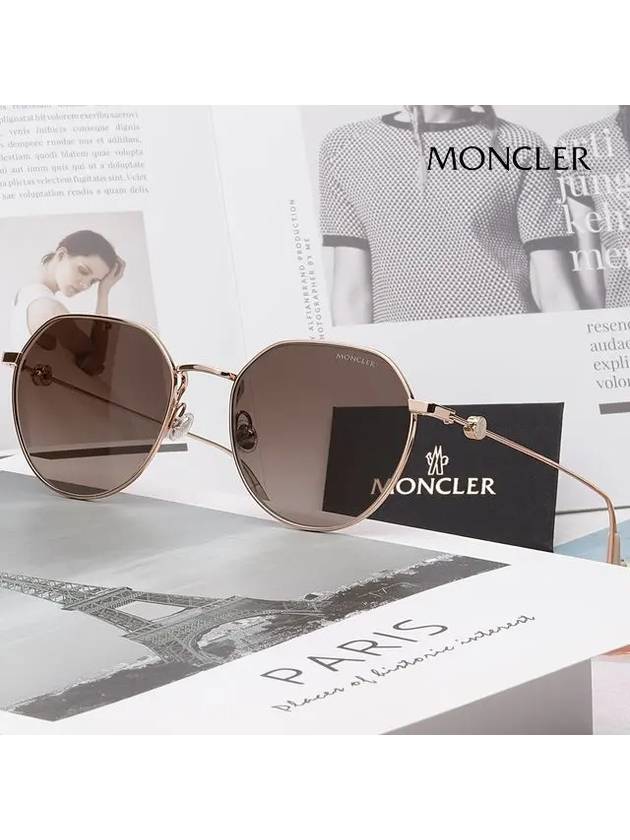 Eyewear Asian Fit Sunglasses Gold Rose - MONCLER - BALAAN 3