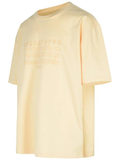 Maison Margiela 'Over' Beige Cotton T-Shirt - MAISON MARGIELA - BALAAN 2