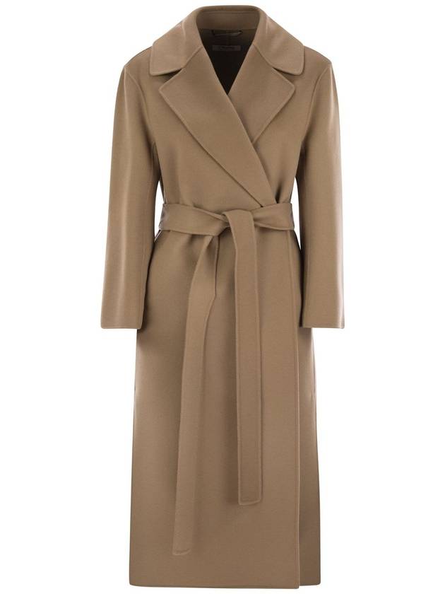 Libya Wool Single Coat Brown - S MAX MARA - BALAAN 2