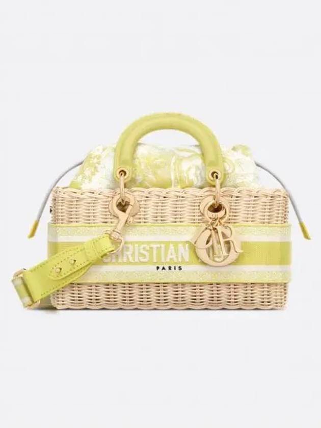 Dioriviera Lady D'Joy Jacquard Tote Bag Natural Lemon - DIOR - BALAAN 2