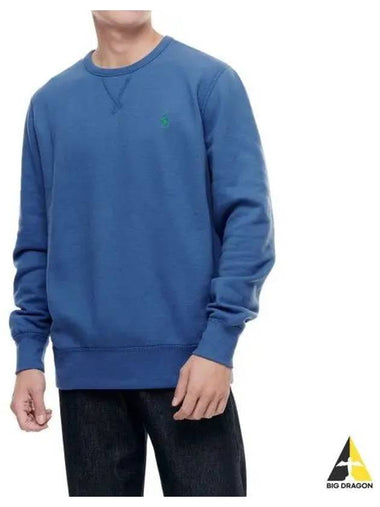 Fleece crewneck sweatshirt blue - POLO RALPH LAUREN - BALAAN 1