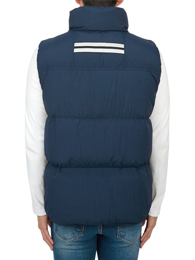 Lawrence Patch Shell Linings Quilted Down Vest Blue - CANADA GOOSE - BALAAN 5