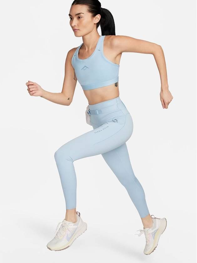 Running Leggings FN2665 440 Sky Blue WOMENS S M Asian Fit - NIKE - BALAAN 3