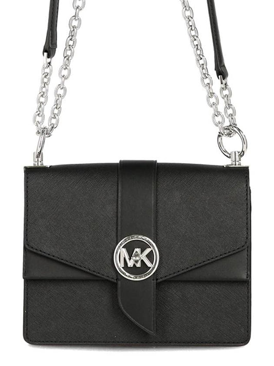 Saffiano Greenwich Small Cross Bag Black - MICHAEL KORS - BALAAN 2