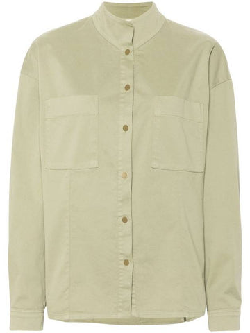 Forte_Forte Peached Cotton Twill Collar Shirt Clothing - FORTE FORTE - BALAAN 1