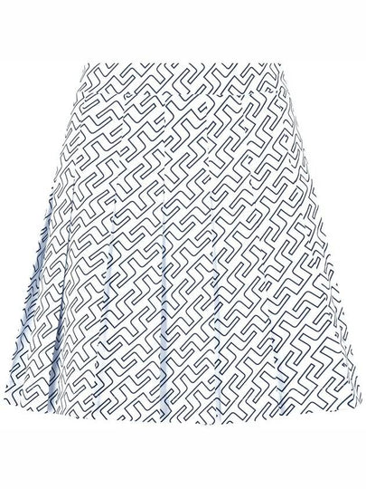 Golf Adina Print Skirt White - J.LINDEBERG - BALAAN 2