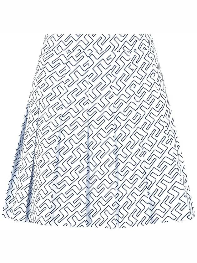 Golf Adina Print Skirt White - J.LINDEBERG - BALAAN 2