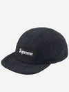 Shearling Reversible Camp Snapback Black - SUPREME - BALAAN 4