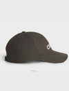 Logo Ball Cap Brown - CELINE - BALAAN 4