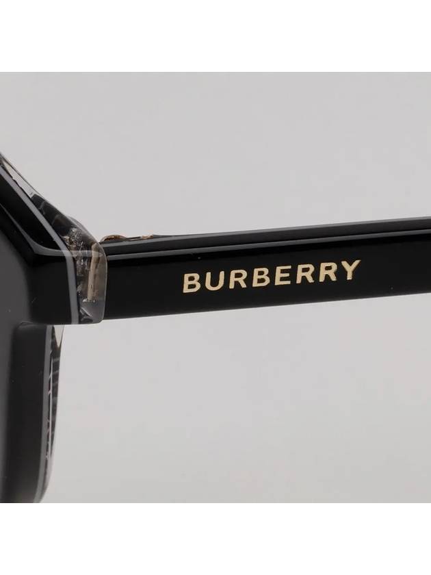 Eyewear Square Plastic Eyeglasses Black - BURBERRY - BALAAN 6