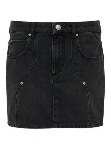 24 VESNA JU0095FB B1H02E 02FK denim skirt - ISABEL MARANT - BALAAN 1