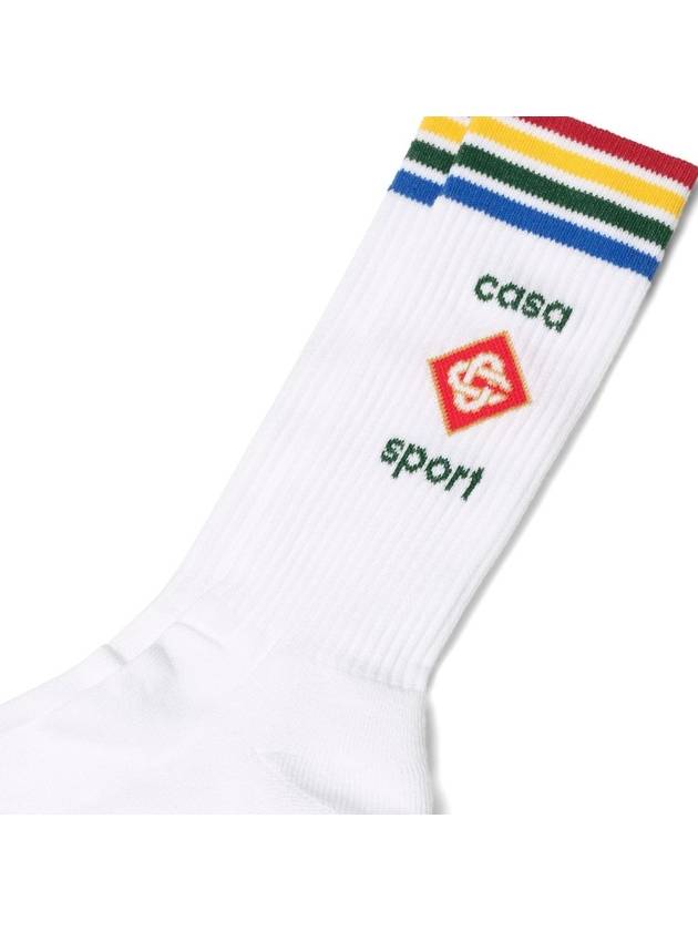 CASABLANCA UNISEX PRINTED SOCKS - CASABLANCA - BALAAN 3