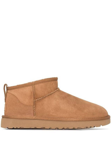 Brown 'Ultra Mini' Boots In Suede Woman - UGG - BALAAN 1