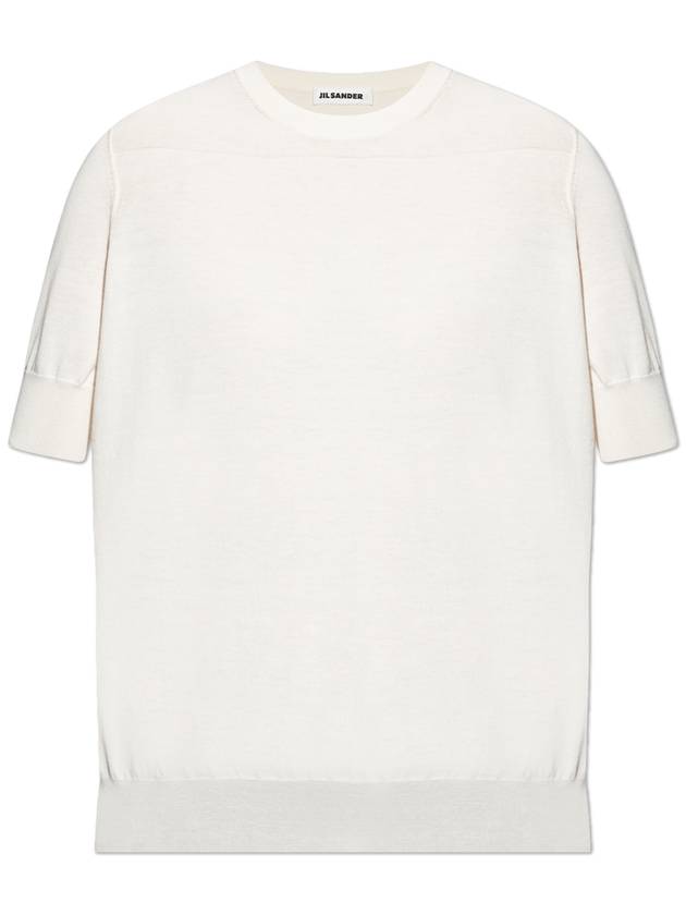 Long Sleeve T-Shirt J02GC0117 J15383 281 WHITE - JIL SANDER - BALAAN 2