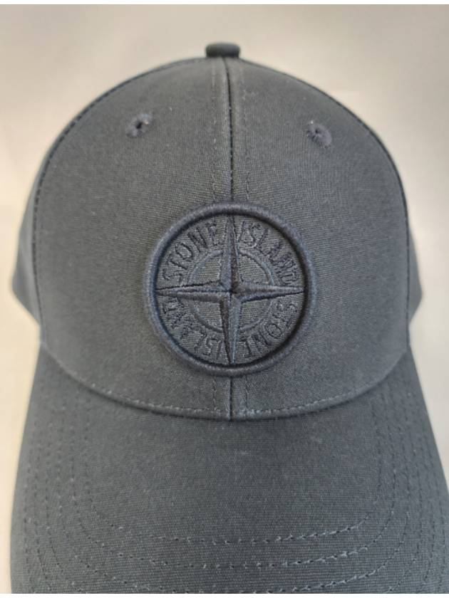 6 Panel Ball Cap Navy - STONE ISLAND - BALAAN 4