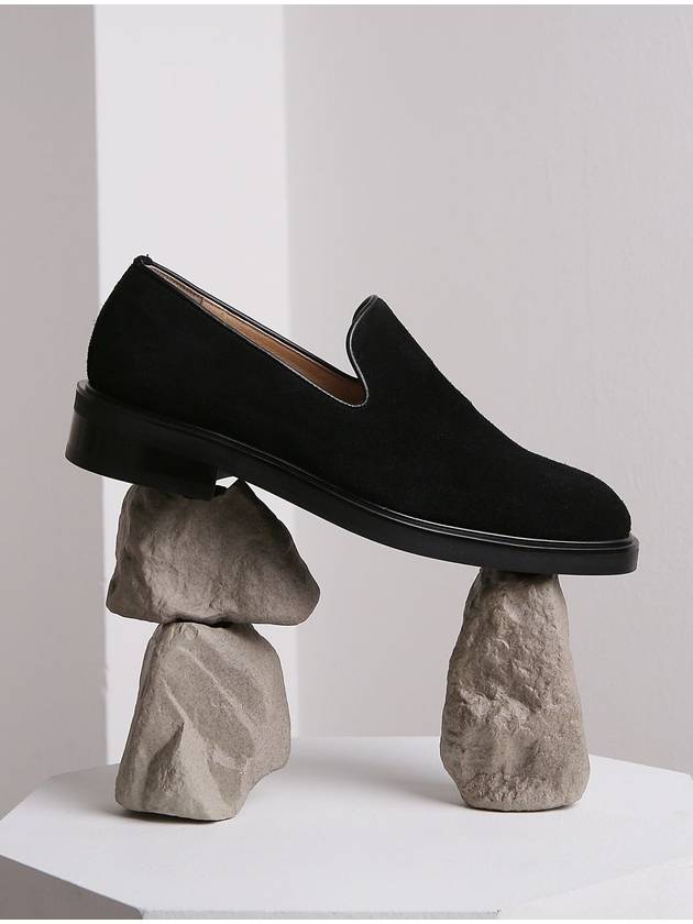 Jericho Suede Loafer SBK - FLAP'F - BALAAN 1