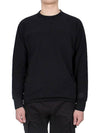 Metropolis Series Brushed Sweatshirt Black - CP COMPANY - BALAAN 3