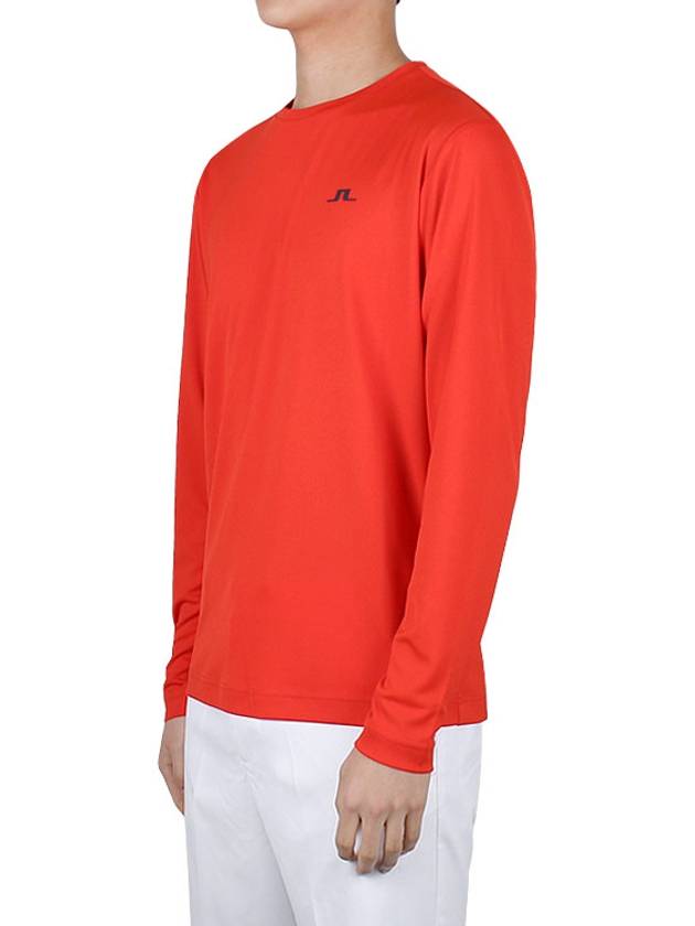 ADE Golf Long Sleeve T-Shirt Red - J.LINDEBERG - BALAAN 5