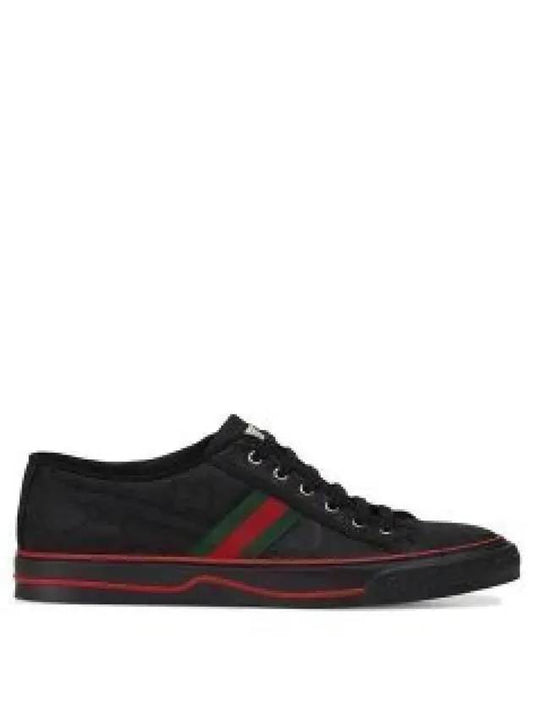 Tennis 1977 Off the Grid Low-Top Sneakers Black - GUCCI - BALAAN 2