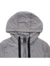 Greenh Drawstring Hooded Jacket Grey - MAX MARA - BALAAN 4