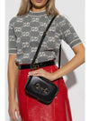 Horsebit 1955 Small Shoulder Bag Black - GUCCI - BALAAN 7