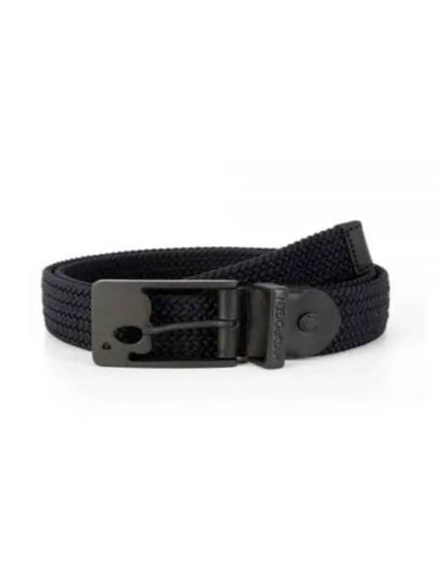 Skull Buckle Viscose Belt Black - HYDROGEN - BALAAN 2