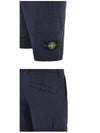 Cargo Bermuda Shorts Navy - STONE ISLAND - BALAAN 6