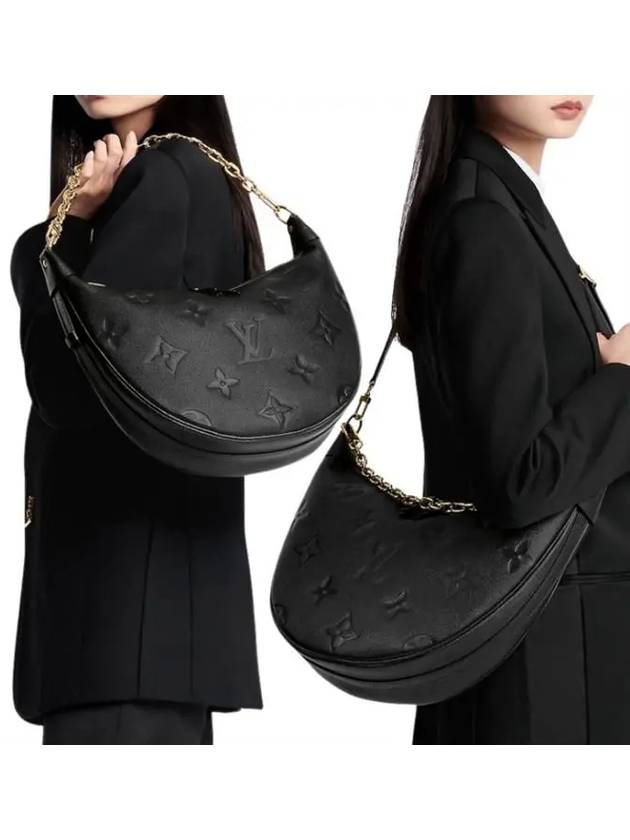 Loop Hobo Monogram Shoulder Bag Black - LOUIS VUITTON - BALAAN 9