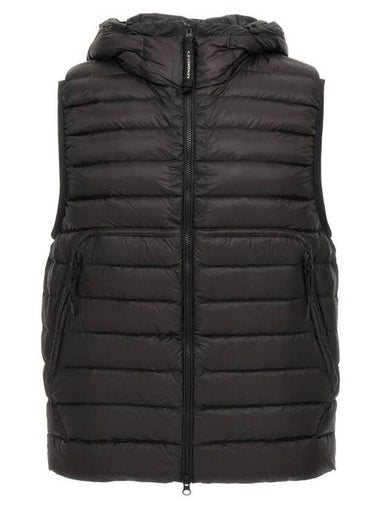 D.D. Shell Goggles Down Vest Black - CP COMPANY - BALAAN 1