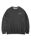 Graphic small logo sweatshirt CH GF88 charcoal - CHAMPION - BALAAN 3