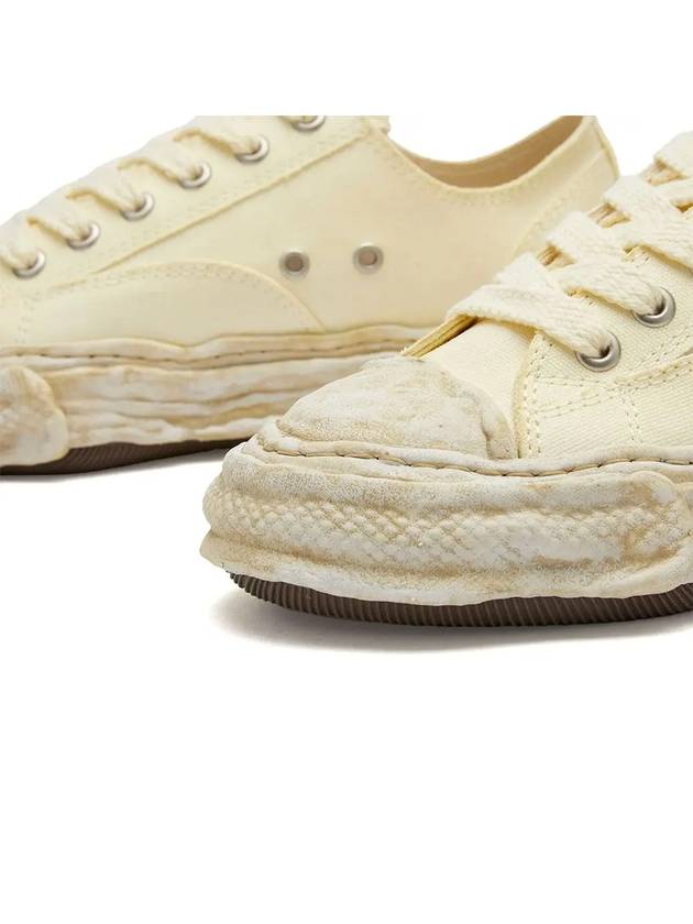 24SS PETERSON23 OG sole canvas low-top sneakers A12FW706 WHITE - MIHARA YASUHIRO - BALAAN 3