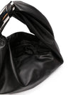 Grab-D Embellished Medium Hobo Shoulder Bag Black - DIESEL - BALAAN 6