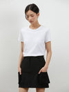Out pocket mini skirt black - RYUL+WAI: - BALAAN 3