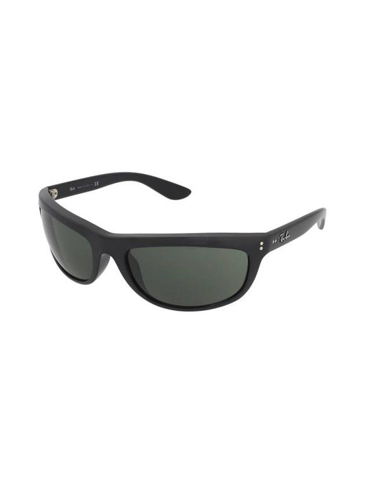 Eyewear Rectangle Sunglasses Black - RAY-BAN - BALAAN 1