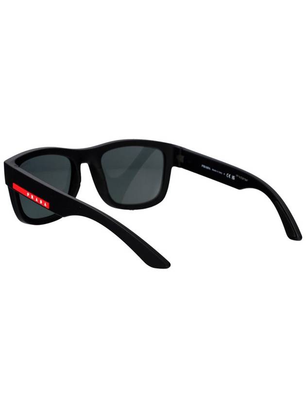 Sunglasses PS 01ZS DG008F BLACK RUBBER - PRADA - BALAAN 5