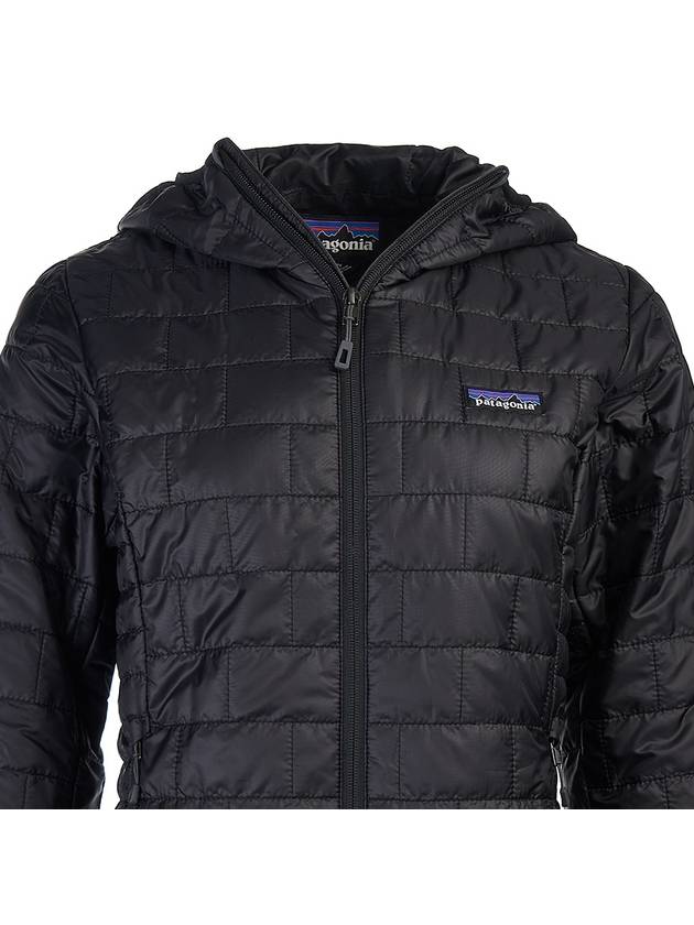 Women's Nano Puff Hooded Jacket Black - PATAGONIA - BALAAN 5