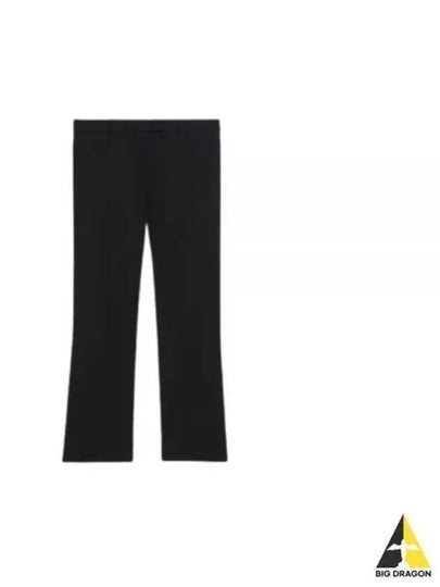 Umanita Cotton Straight Pants Black - MAX MARA - BALAAN 2