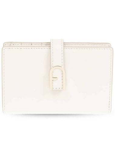 Furla ‘Flow Medium’ Wallet, Women's, Cream - FURLA - BALAAN 1