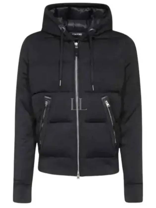 KDY003 YMV017F23 LB999 Viscose blend down jacket - TOM FORD - BALAAN 1