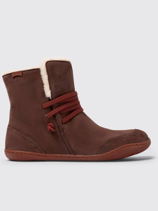 Peu Nubuck Winter Boots Brown - CAMPER - BALAAN 2