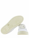 Medalist Pink Tab Leather Low Top Sneakers White - AUTRY - BALAAN 6