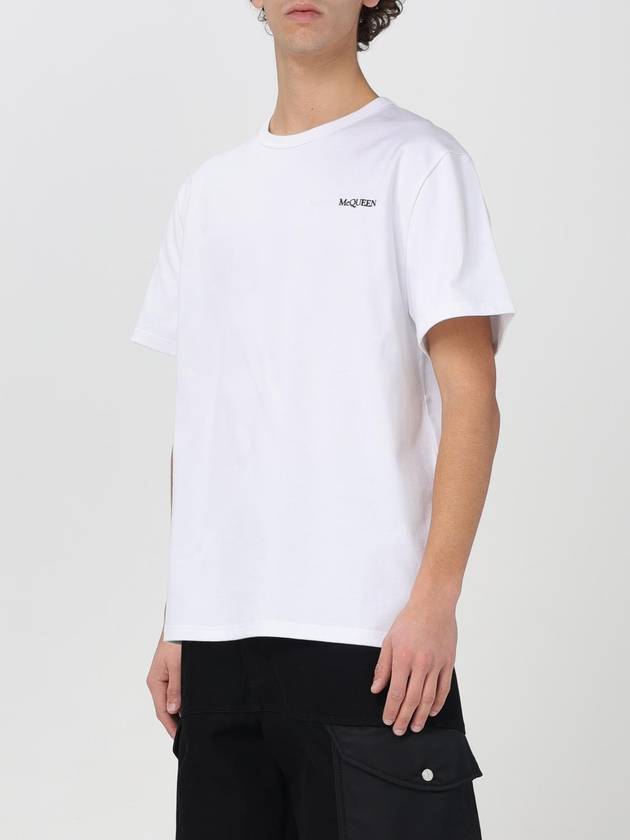 T-shirt Alexander McQueen con mini logo - ALEXANDER MCQUEEN - BALAAN 4