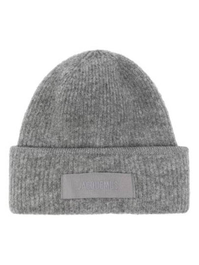 The Gros Grain Beanie Grey - JACQUEMUS - BALAAN 2