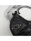 Le Cagole XS Lambskin Shoulder Bag Black - BALENCIAGA - BALAAN 4