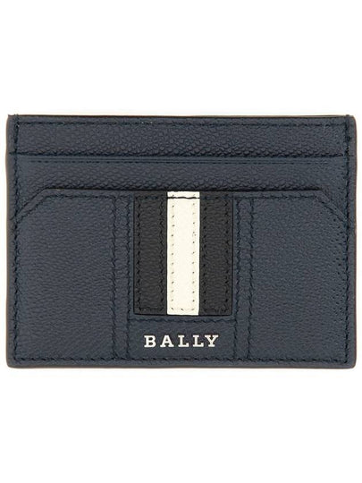 leather card wallet new blue - BALLY - BALAAN 2