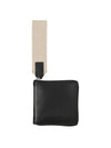 Le Carre Ronde Geometry Christre Bicycle Wallet Black - JACQUEMUS - BALAAN.