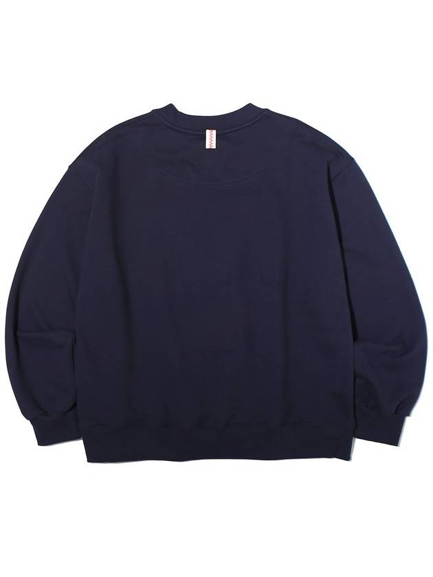 Bookle Logo Ogarpboy Sweatshirt Navy - OGARP - BALAAN 3