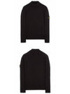 Logo Wappen Patch Cotton Turtleneck Black - STONE ISLAND - BALAAN 6